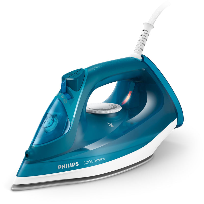 Load image into Gallery viewer, Philips 3000-serie dst3040 stoomstrijkijzer (blauw, 2600w - 40g min - 200 sos - a)