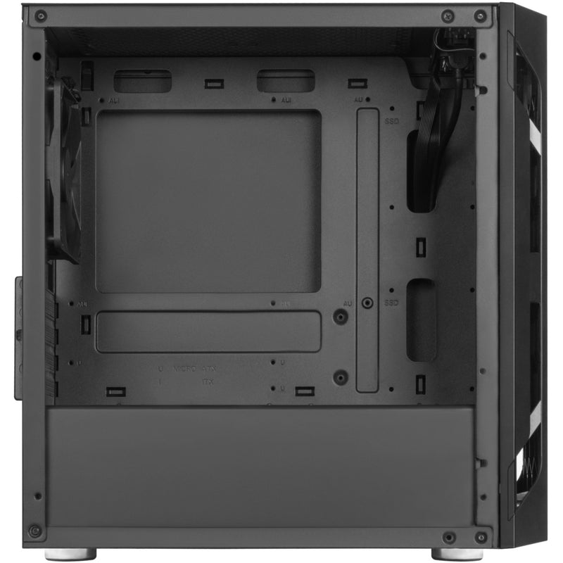 Load image into Gallery viewer, Silverstone sst-fah1mb-g midi tower behuizing (zwart | 3x usb-a | tempered glass)