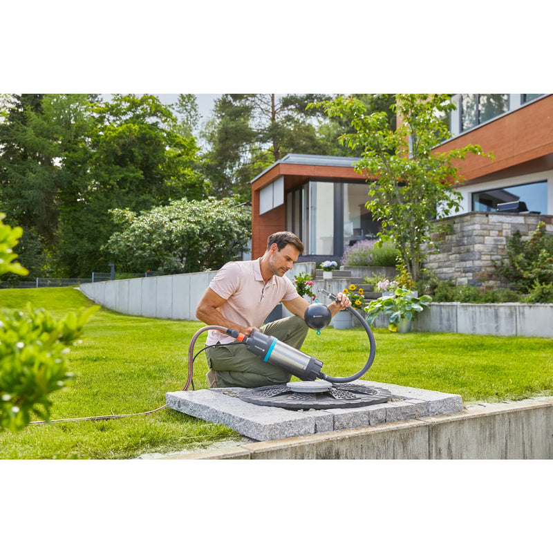 Load image into Gallery viewer, Gardena zuigfilterset met terugslagklep (grijs zilver)