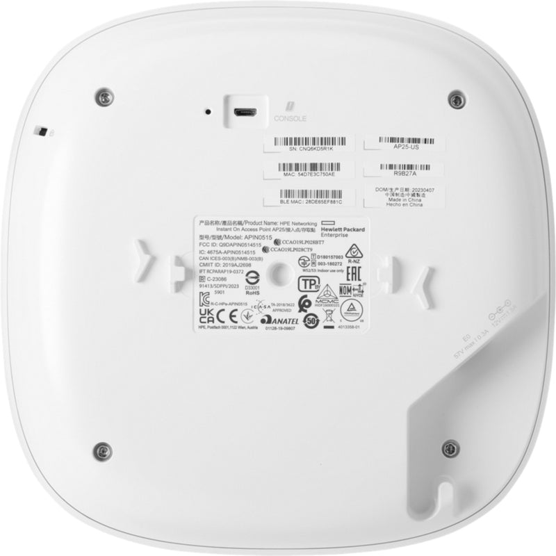 ギャラリービューアに画像をロードする, Hewlett packard enterprise instant on (rw) ap25 access point (wit, wi‑fi 6 4x4)
