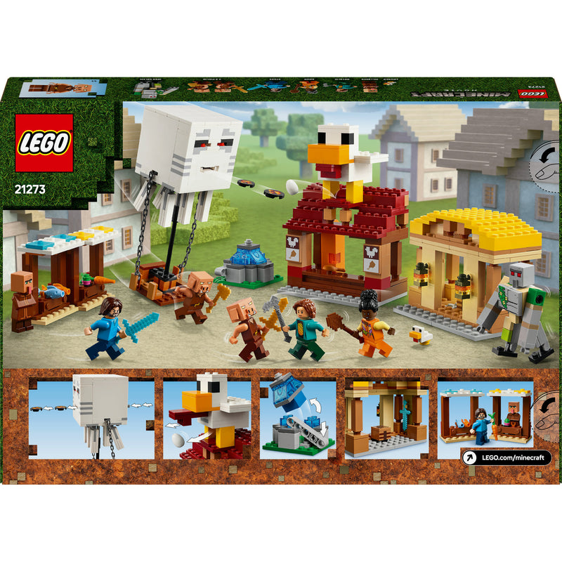 Load image into Gallery viewer, Lego minecraft 21273 de ghast-ballon aanval op het dorp