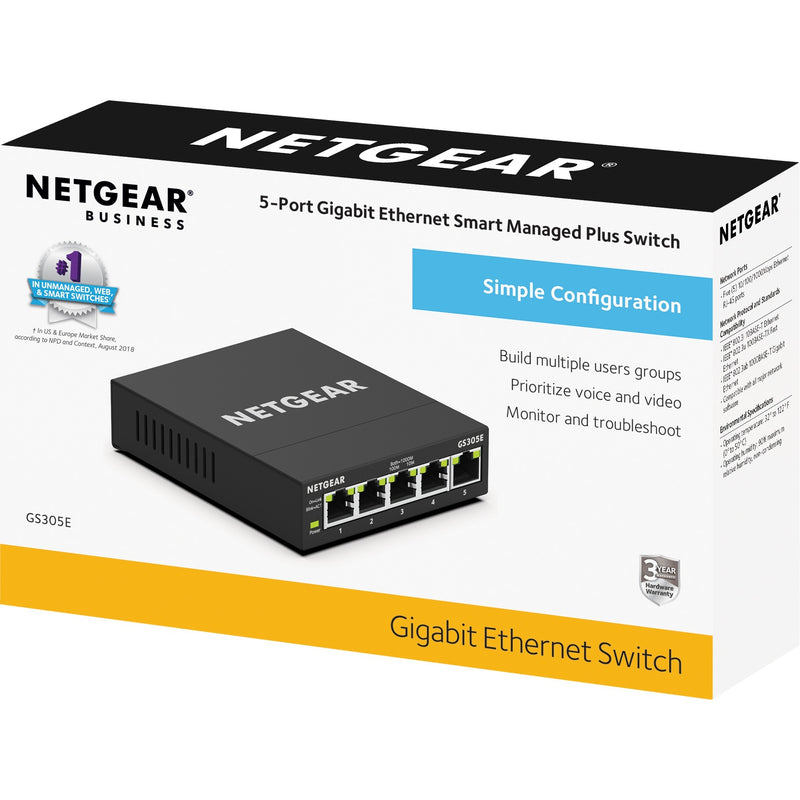 Load image into Gallery viewer, Netgear gs305e switch