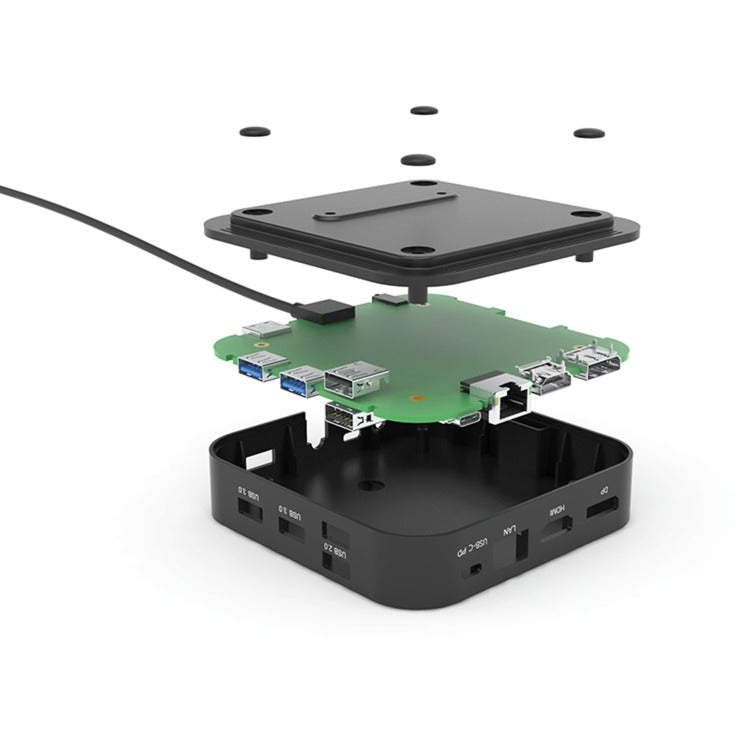 Afbeelding laden in galerijviewer, I-tec usb-c hdmi dp docking station with power delivery 100 w (zwart)