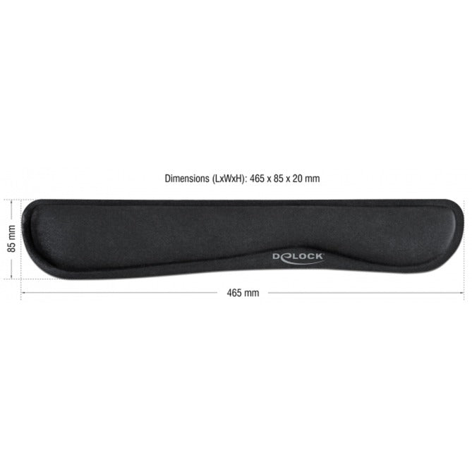 Load image into Gallery viewer, Delock wrist rest for keybord laptop polssteun (zwart)