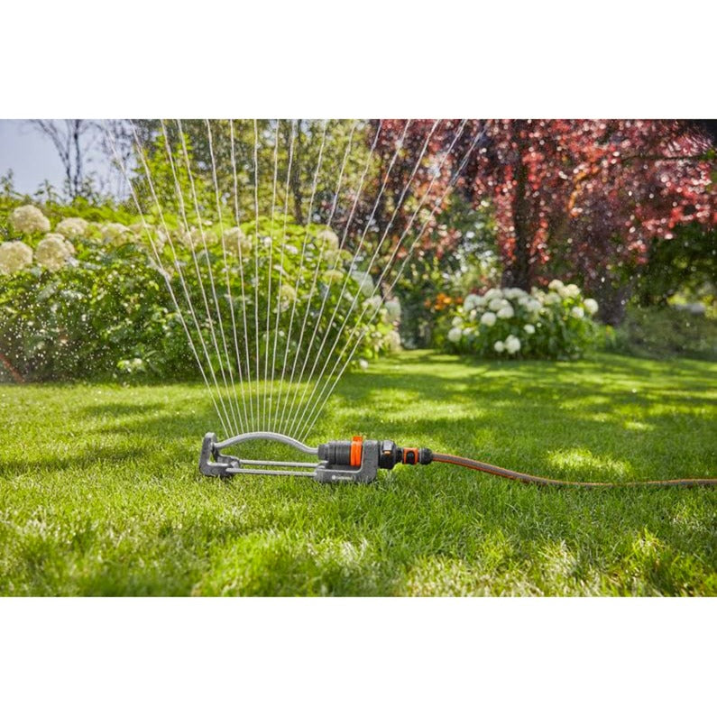 Load image into Gallery viewer, Gardena zwenksproeier aquacount (grijs oranje, 18354-20)