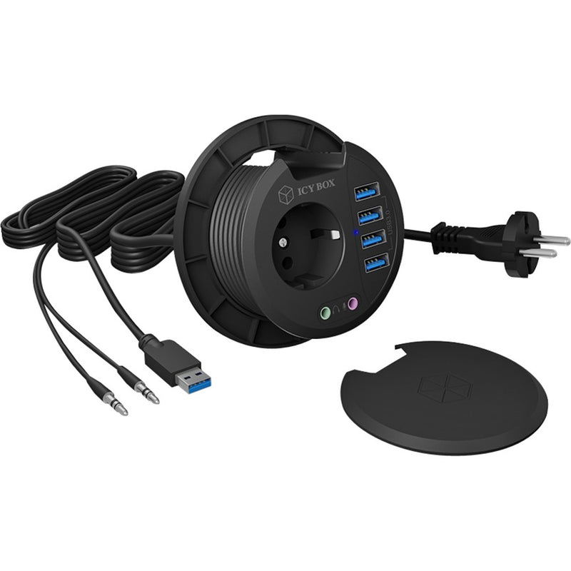 Load image into Gallery viewer, Icy box usb-hub ib-hub1430