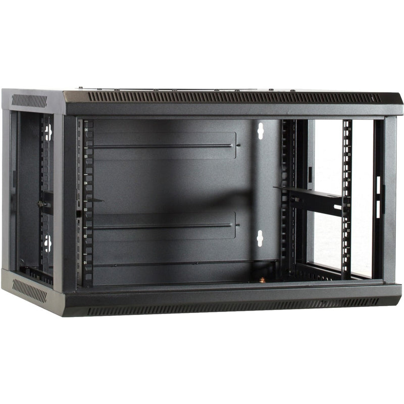 Laden Sie das Bild in Galerie -Viewer, Dsi 6u wandkast met glazen deur - ds6406 server rack (zwart, 600 x 450 x 368mm)