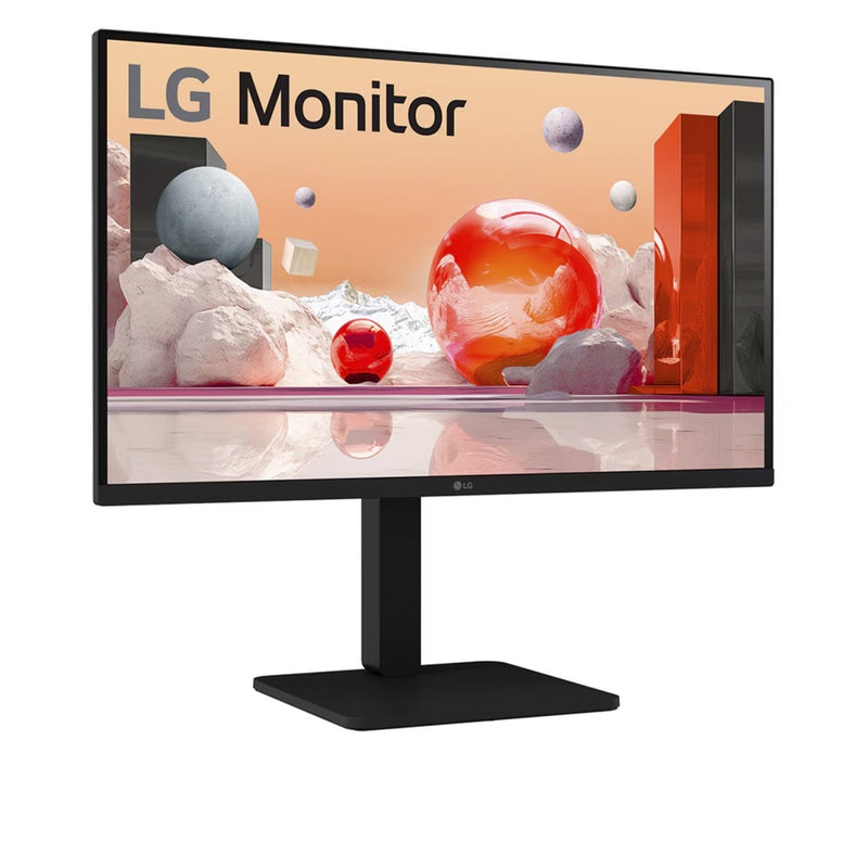 Chargez l'image dans la visionneuse de la galerie, Lg 27ba450 27 monitor (zwart, vga, hdmi, displayport, audio)