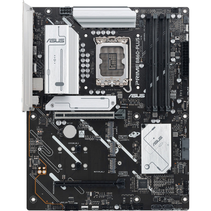 Chargez l'image dans la visionneuse de la galerie, Asus prime b860-plus-csm socket 1851 moederbord (raid, 2.5 gb-lan, sound, atx)