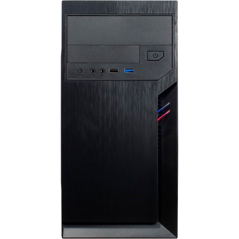 Load image into Gallery viewer, Inter-tech it-6502 romea mini tower behuizing (zwart | 2x usb-a)