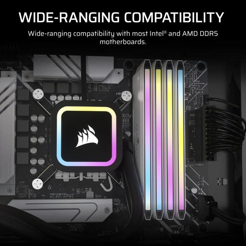 Afbeelding laden in galerijviewer, Corsair dominator titanium ddr5 lighting enhancement kit ledverlichting (wit, cmplekit2w)