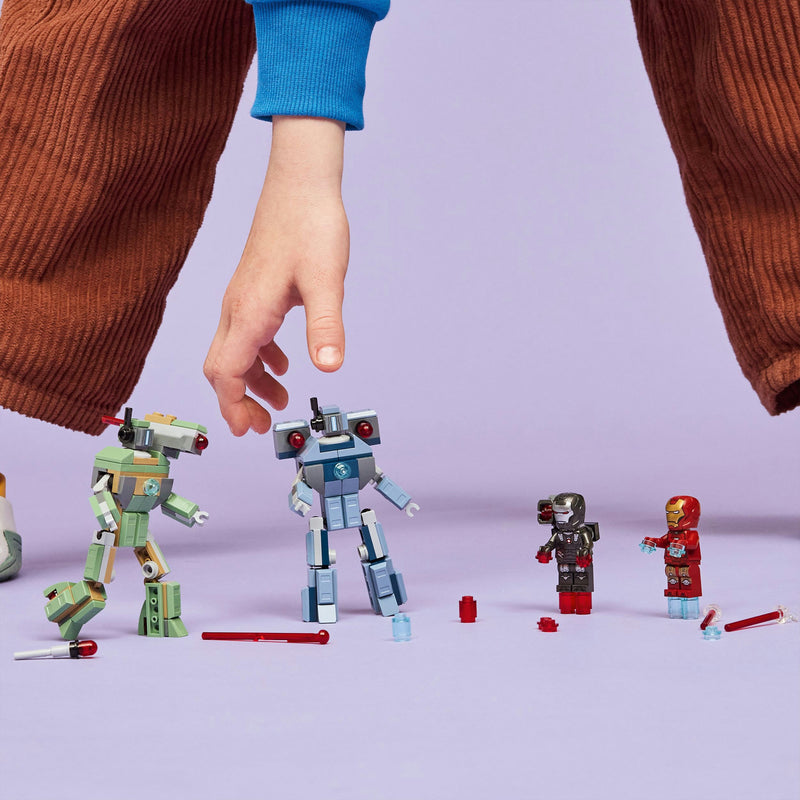 Afbeelding laden in galerijviewer, Lego ® ǀ marvel iron man en war machine vs. hammer drones - 76320