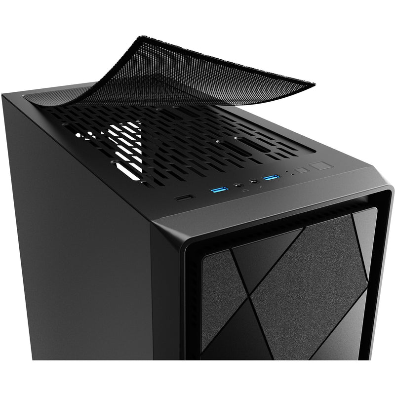 Load image into Gallery viewer, Sharkoon vs8 black midi tower behuizing (zwart | 3x usb-a)