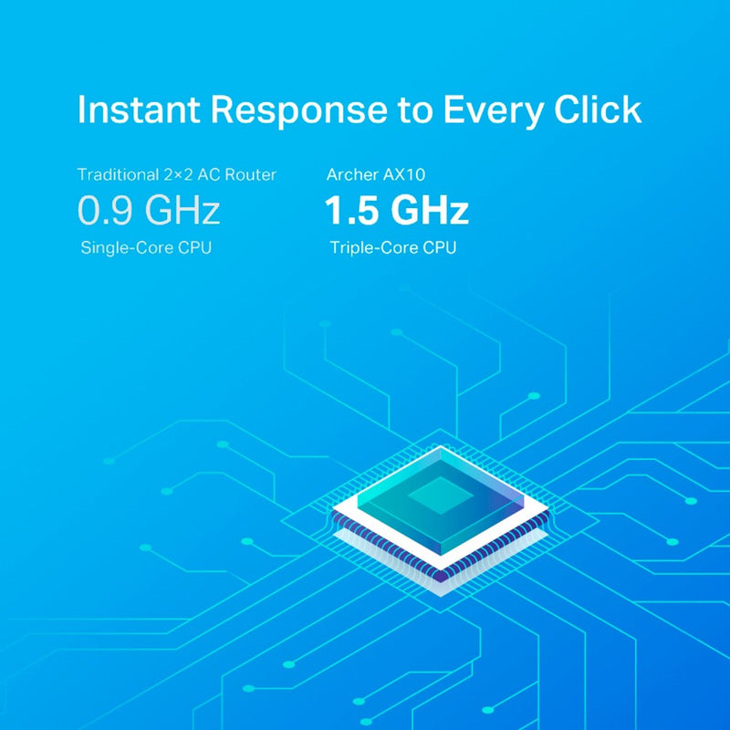 Load image into Gallery viewer, Tp-link archer ax10 router (zwart)