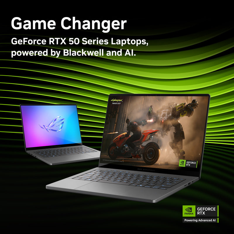 Cargue la imagen en el visor de la galería, Asus rog zephyrus g14 ga403up-qs005w 14 copilot+ gaming laptop (grijs | ryzen 9 270 | rtx 5070 | 32 gb | 1 tb ssd | oled)