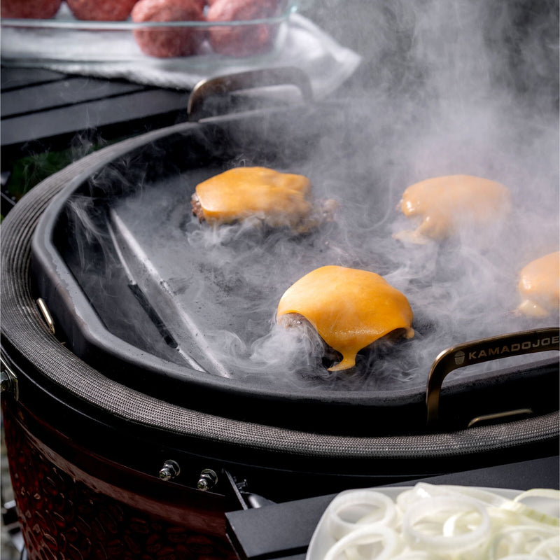 Load image into Gallery viewer, Kamado joe karbon steel griddle grillplaat