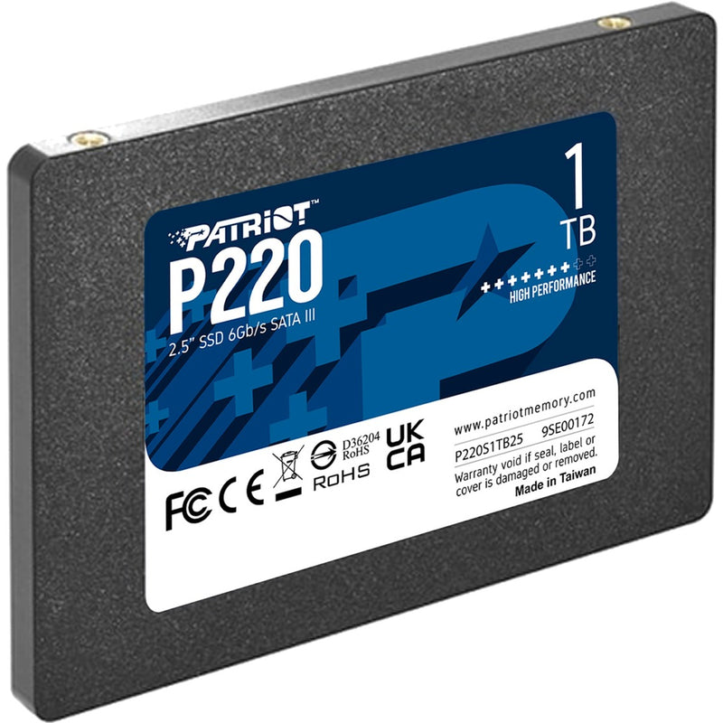 Load image into Gallery viewer, Patriot p220 1 tb ssd (zwart, sata iii 6 gb s)