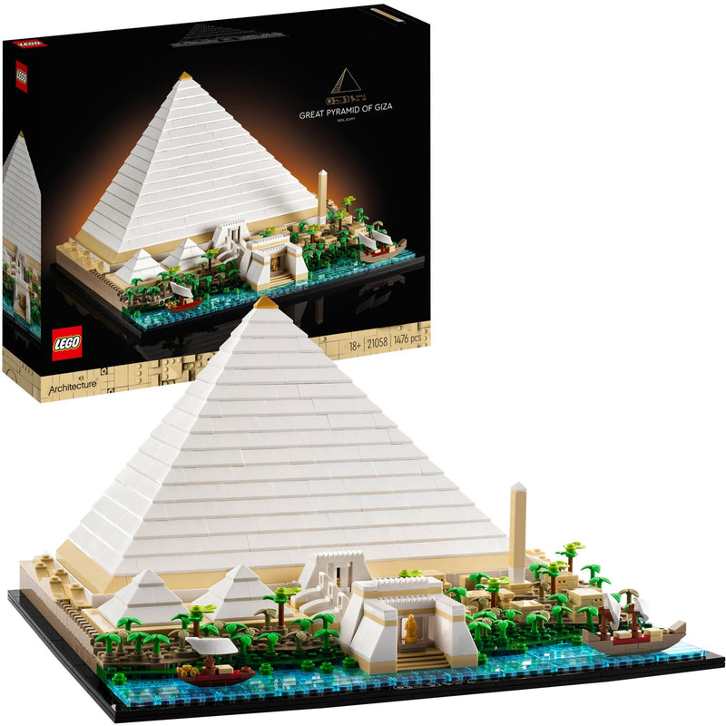 Afbeelding laden in galerijviewer, Lego architecture - grote piramide van gizeh constructiespeelgoed (21058)