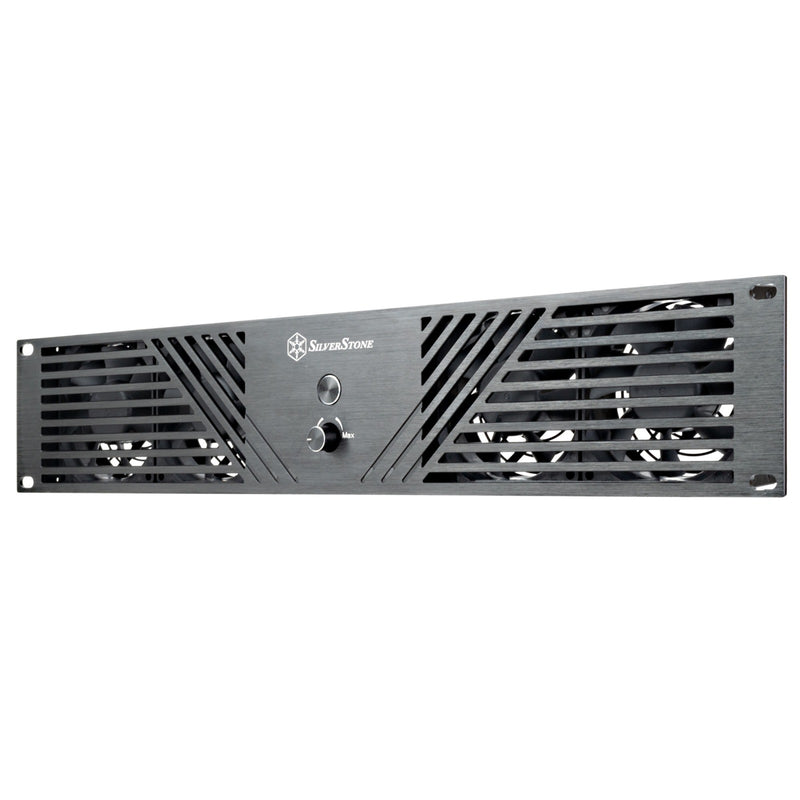 Load image into Gallery viewer, Silverstone rcp2b-480 case fans (zwart, 4 stuks, 80 x 80 x 25 mm, 2u externe fan module)