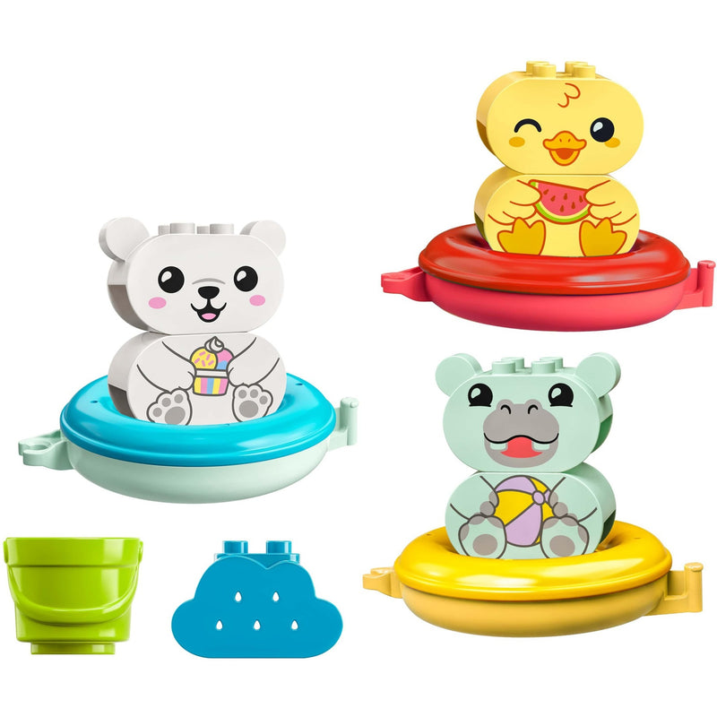 Load image into Gallery viewer, Lego duplo - pret in bad: drijvende dierentrein constructiespeelgoed (10965)