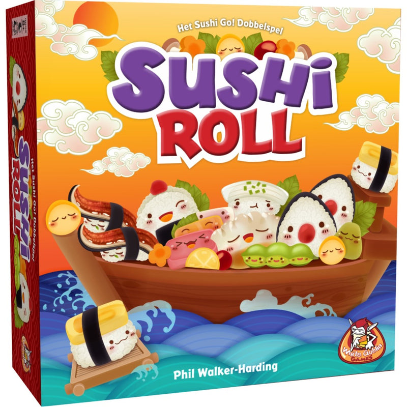 Load image into Gallery viewer, White goblin games sushi roll dobbelspel (nederlands, 2 - 5 spelers, 20 minuten, vanaf 8 jaar)