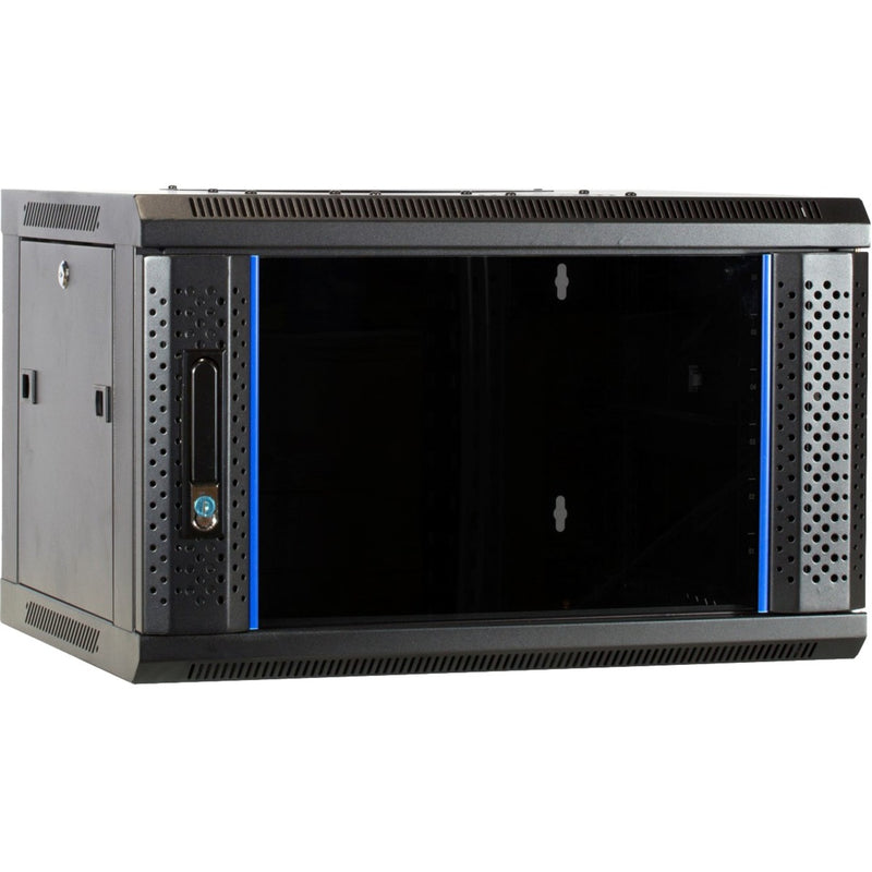 Laden Sie das Bild in Galerie -Viewer, Dsi 6u wandkast met glazen deur - ds6406 server rack (zwart, 600 x 450 x 368mm)