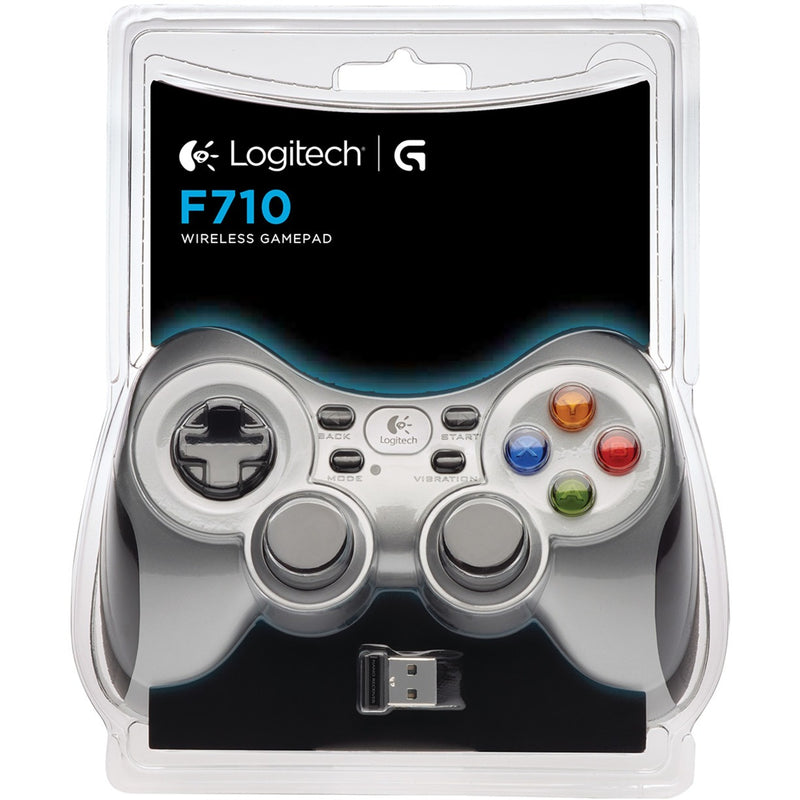 Cargue la imagen en el visor de la galería, Logitech g wireless gamepad f710 (zilver zwart)