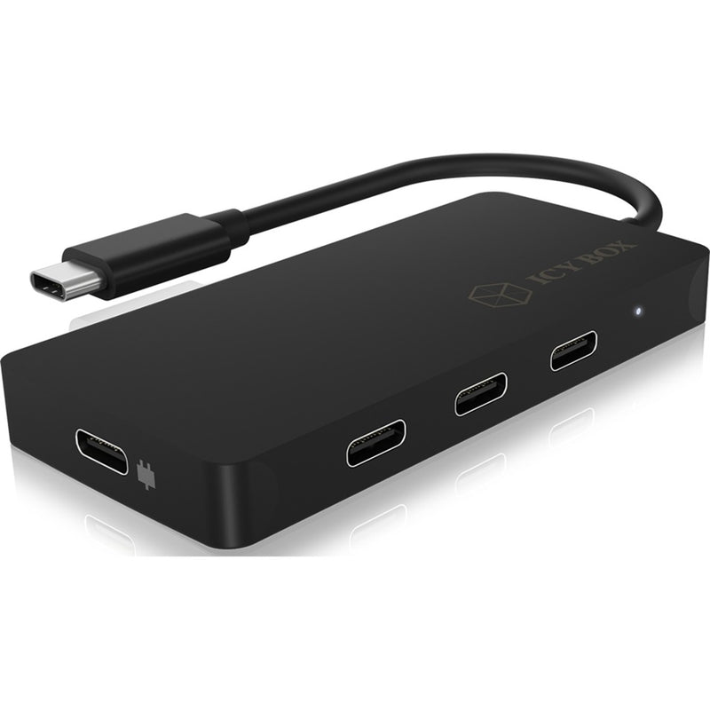 Load image into Gallery viewer, Icy box ib-hub1429-cpd usb-hub (zwart)