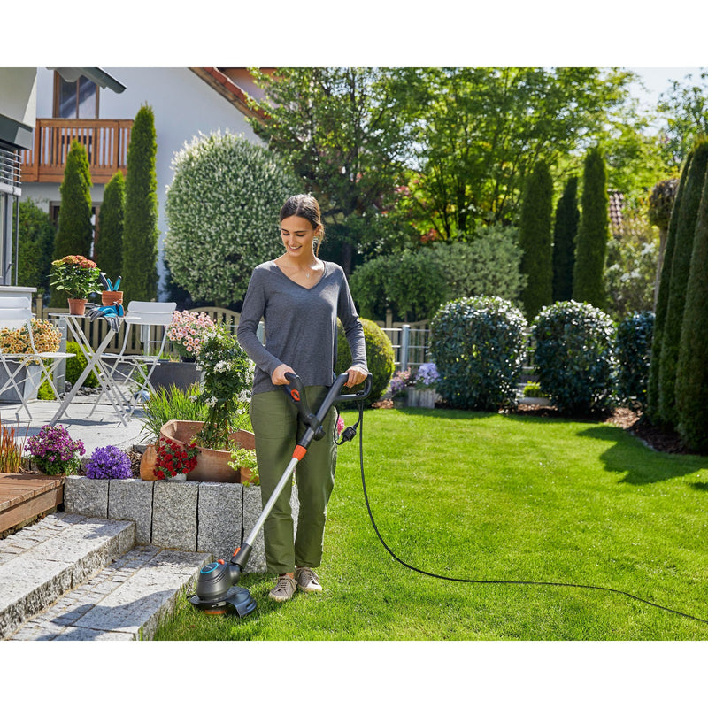 Load image into Gallery viewer, Gardena trimmer comfortcut 550 28 grastrimmer (turquoise grijs, 9872-20)