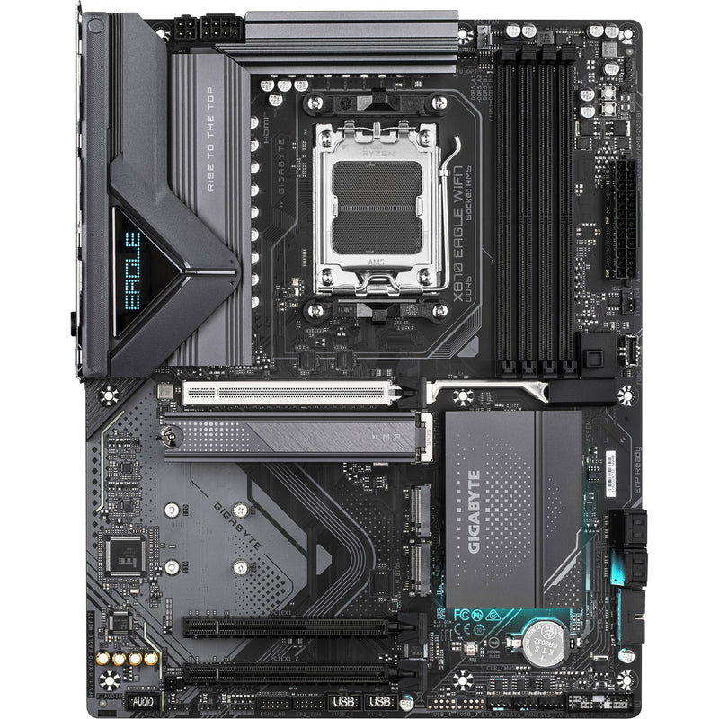 Load image into Gallery viewer, Gigabyte x870 eagle wifi7 socket am5 moederbord (zwart grijs, raid, 2.5gb-lan, wi-fi 7, bt, sound, atx)