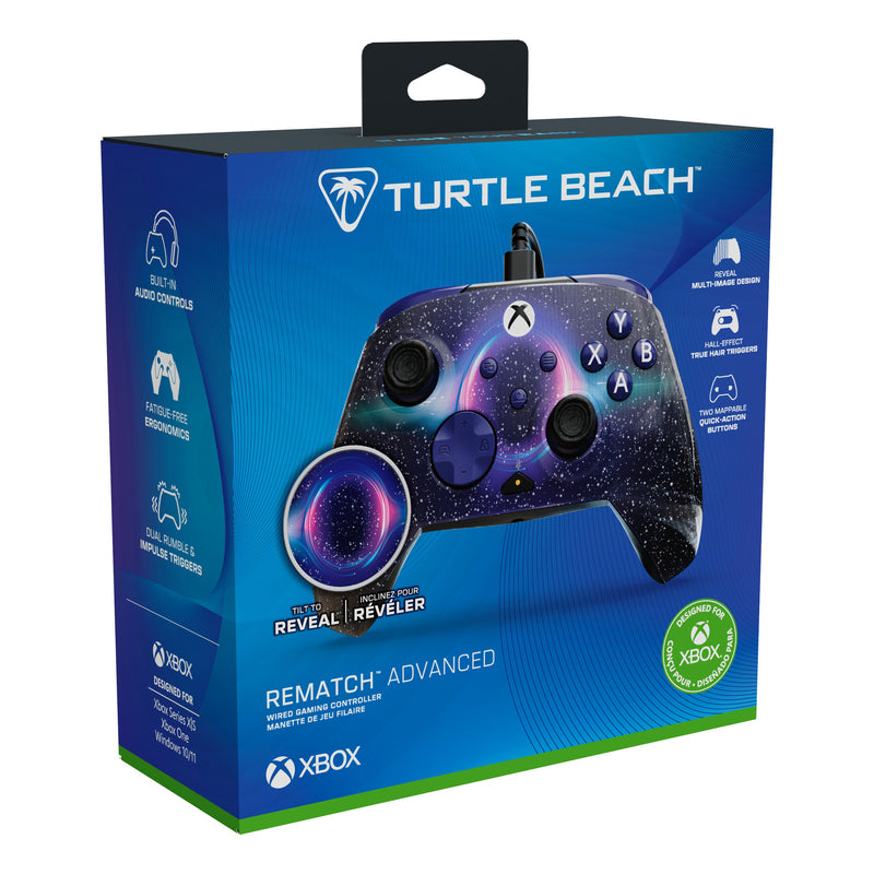 Load image into Gallery viewer, Turtle beach rematch geavanceerde bedrade controller (dark cosmos, xbox serie x|s, xbox one, pc)