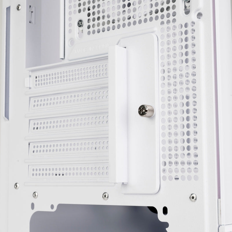 Load image into Gallery viewer, Silverstone lucid 04 mini tower behuizing (wit | 2x usb-a | 1x usb-c | rgb | tempered glass)