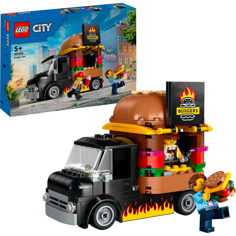 Afbeelding laden in galerijviewer, Lego city hamburgertruck - 60404