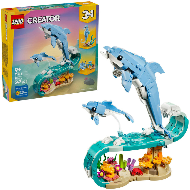 Load image into Gallery viewer, Lego creator 31385 zeedieren: prachtige dolfijnen