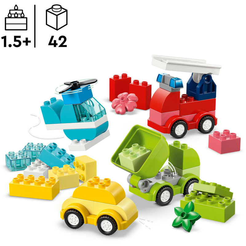 Chargez l'image dans la visionneuse de la galerie, Lego duplo 10474 mijn eerste creatieve voertuigen