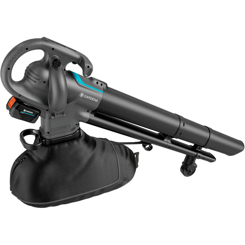 Load image into Gallery viewer, Gardena stofzuiger -blazer powerjet collect bladzuiger bladblazer (grijs zwart, accu en oplader niet inbegrepen)