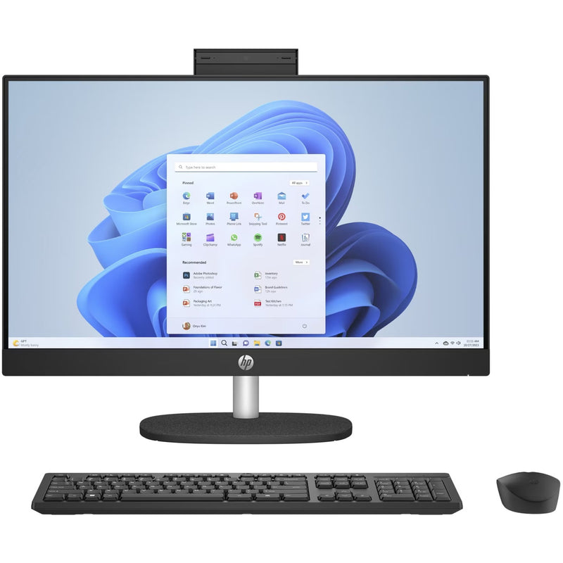 Load image into Gallery viewer, Hp 24-cr0050nd all-in-one (895r0ea) all-in-one pc (zwart | r5 7520u | radeon graphics | 8 gb | 512 gb ssd)