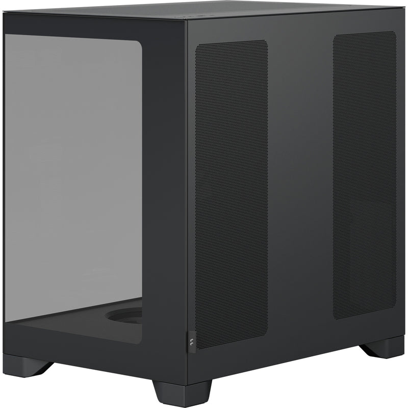 Cargue la imagen en el visor de la galería, Fractal design pop 2 vision midi tower behuizing (zwart | 1x usb-a | 1x usb-c | tempered glass)