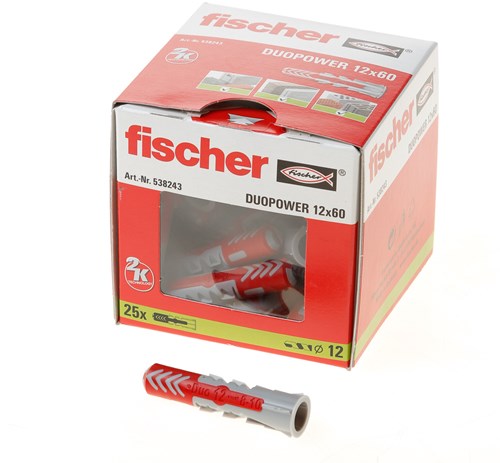 Load image into Gallery viewer, Fischer duopower 12x60 25 st - 538243