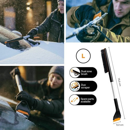 Chargez l'image dans la visionneuse de la galerie, Fiskars plus lange sneeuwborstel en ijskrabber voor de auto - 1078494