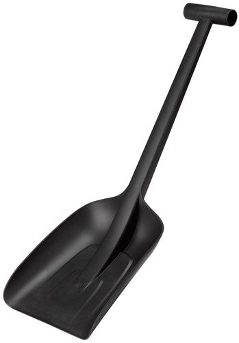 Chargez l'image dans la visionneuse de la galerie, Fiskars solid™ sneeuwschep - sneeuwschep metaal - 63 cm - sneeuwschep auto - sneeuwschuiver - compact - zwart