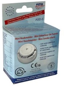 Laden Sie das Bild in Galerie -Viewer, Enzo fito optische mini rookmelder incl. 2x1,5v aaa - 7900535