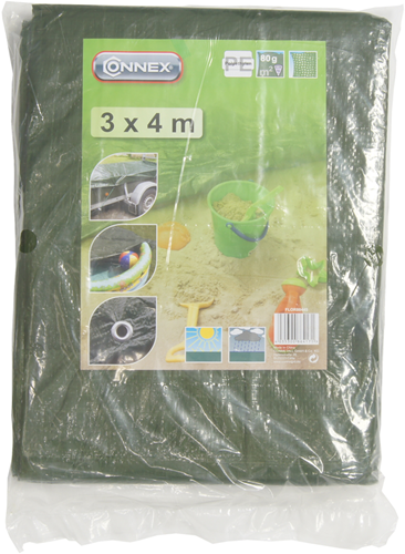 Load image into Gallery viewer, Connex afdekzeil 3x4m 80g - flor80445