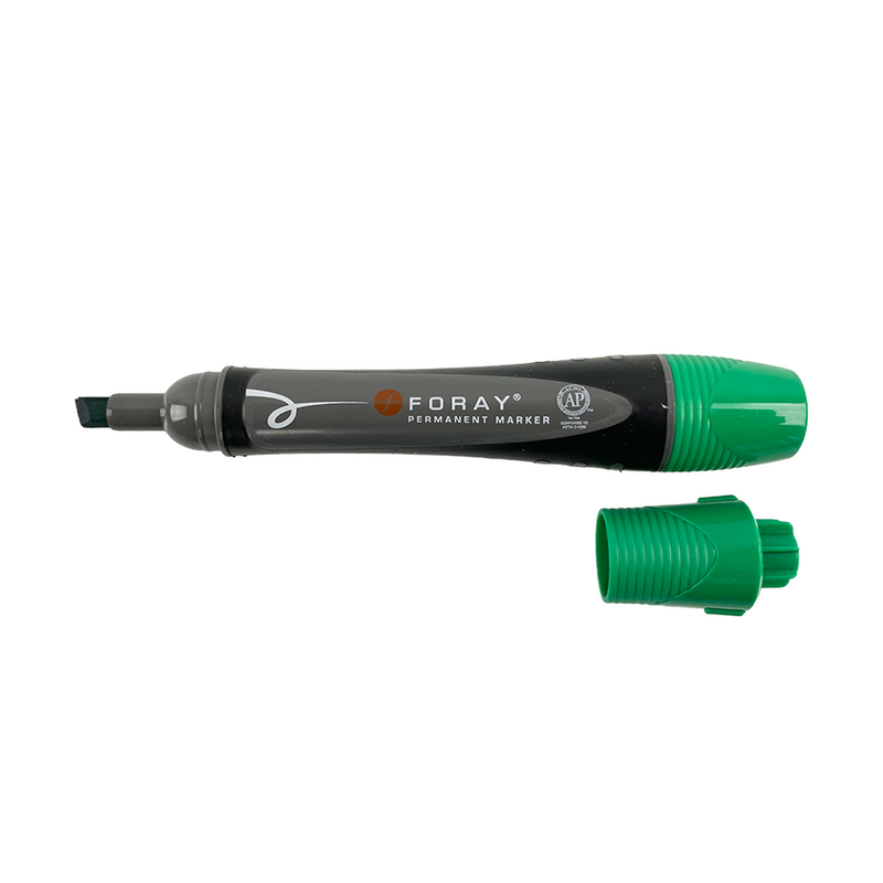 Laden Sie das Bild in Galerie -Viewer, Foray permanent markers green 12 stuks