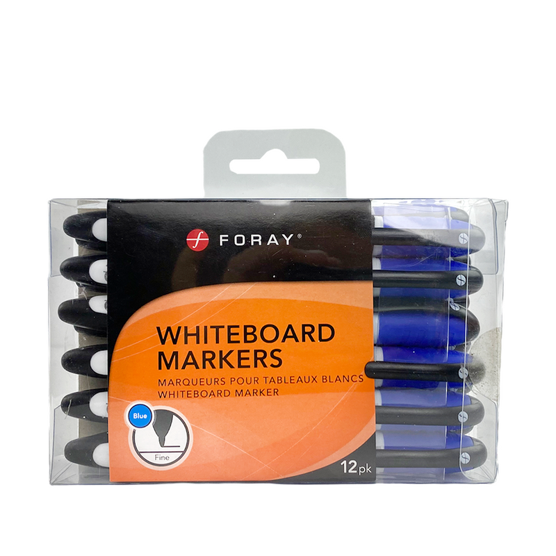 Chargez l'image dans la visionneuse de la galerie, Foray whiteboard markers blue 12 stuks