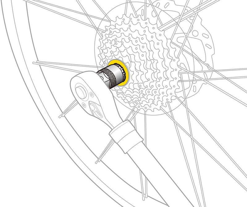 Load image into Gallery viewer, Topeak Cassette afnemer
