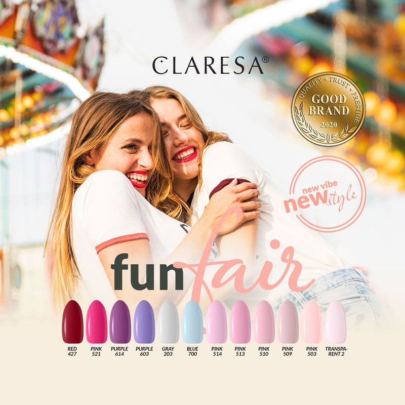 Load image into Gallery viewer, Claresa uv led gellak 5ml purple 603 funfair