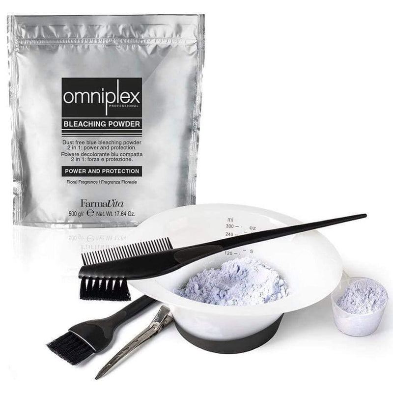 Load image into Gallery viewer, Farmavita omniplex professional blondeerpoeder blauw 500gr