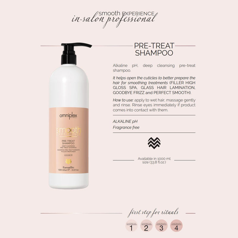 Load image into Gallery viewer, Farmavita omniplex smooth experience pre-treat shampoo 1000ml