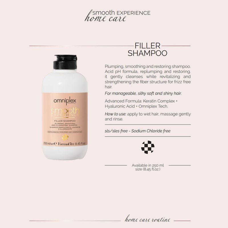 Load image into Gallery viewer, Farmavita omniplex smooth experience filler shampoo 250ml